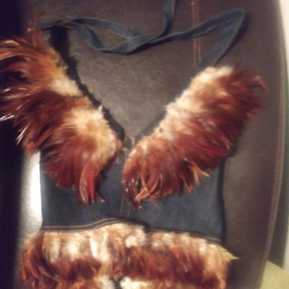 Custom Denim Top & Skirt Set - Picture 2 of 3